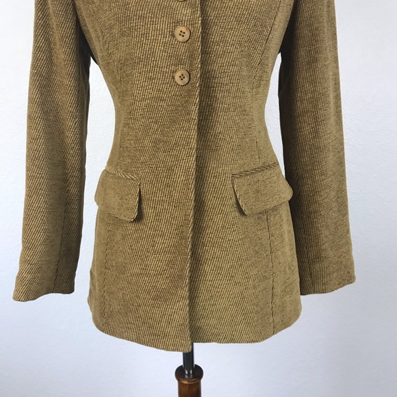 Halston Lifestyle Cotton Blend Lined Blazer JKT96 - Picture 2 of 8